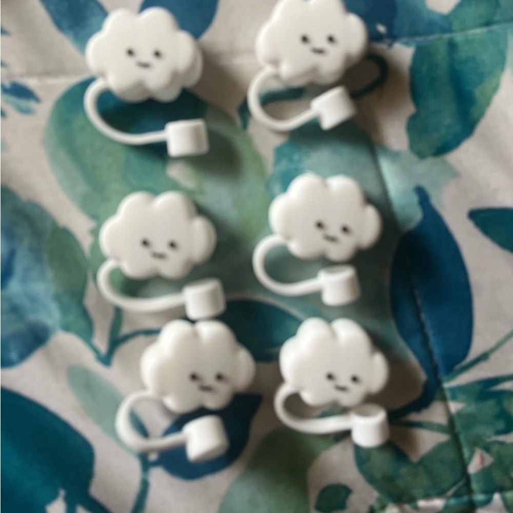 Cloud-Shaped Kids Accessories - straw toppers(1)